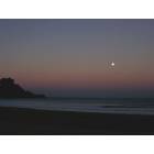 Pacifica: Moonset, Linda Mar beach