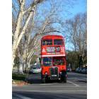 Davis: Unitrans in Davis uses a double decker Bus from London.