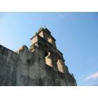 San Antonio: : The bell tower of Mission San Juan