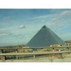 Memphis: : The Pyramid, taken from I-40 west