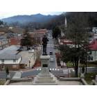 downtown sylva from courthouse