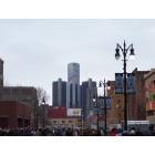 Detroit: : View from Ford Field