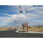 Powell: Veteran's Memorial on the outskirts of Powell