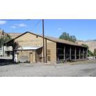 Palisade: : An old peach packing shed in town. Palisade is famous for peaches.