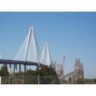 Charleston: : Cooper River and Arthur Ravenel Bridges