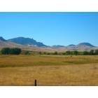 Cascade: Looking out at the horizon, the residents of Cascade, Montana enjoy this view of the mountain range known as 