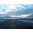 Wasilla: Sunrise Fog on Parks Highway Wasilla, AK