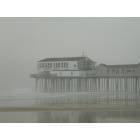 Old Orchard Beach: Sea Smoke and Historic Pier at Old Orchard Beach