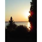 Everett: : sunset over Everett waterfront
