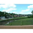 Galena: : View from river looking toward downtown