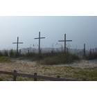 Myrtle Beach: Crosses on the beach