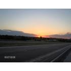 Boonville: : Sunrise from I-70 outside of Boonville