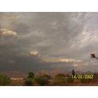 Las Cruces: : Severe Thunder Storm over the Organ Mts on May 14th 2006
