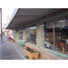 Port Lavaca: : Indianolia Trading Co, old store front on Main St in Port Lavaca, TX