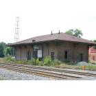 Toomsboro: Vacant Railroad Depot Building