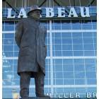 Green Bay: lombardi statue in front of packer stadium, green bay, wisconsin