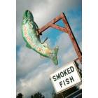 St. Ignace: : Smoked Fish Sign, St. Ignas MI