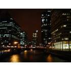 Chicago: : Chicago river - lights at night