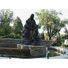 Shawnee: Chief Charles Bluejacket Fountain