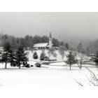 Sky Valley: Chapel of Sky Valley, GA - last winter's snowfall