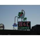Roanoke: H&C Coffee Sign, Roanoke, VA