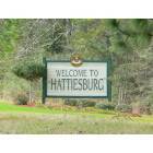 Hattiesburg: : Welcome to Hattiesburg sign
