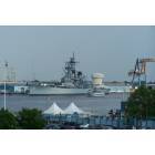 Philadelphia: : USS New Jersey and Ferry Boat