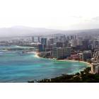 Honolulu: : Waikiki Beach from top of Diamond head