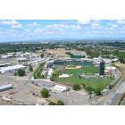 West Sacramento: Raley's Field from my model airplane