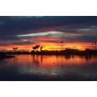 Paradise Lake sunset in Arizona City