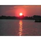 Winona Lake: Sunset in July
