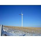 Northfield: : Carleton College wind turbine, east of downtown Northfield