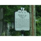 Big Stone Gap: Virginia Historic Marker for Big Stone Gap, VA