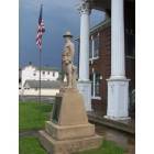 Petersburg: Veterans Monument, Petersburg, West Virginia