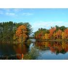 Shell Lake: fall colors shell lake wi