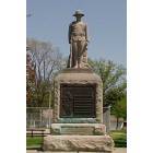 Ladd: 1919 American Soldier-Ladd City Park-Currently raising funds to restore