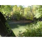 Nelsonville: : a picture of the Hocking River, right behind the old park in Nelsonville, Ohio