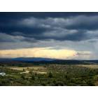 Peeples Valley: taken from pinion storm approaching