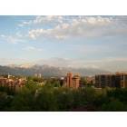 Salt Lake City: View from Capitol Hill of the Wasatch Mountains