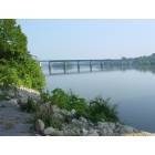 Loudon: View of the Tennessee River by Police/Fire Station