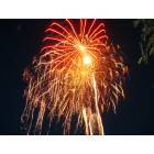 East Tawas: : july fourth fireworks on tawas beach 2006!