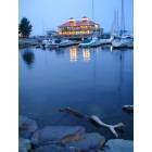 Burlington: : Burlington Municipal boathouse from Waterfront Park