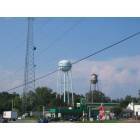Campbellton: Water Towers, downtown