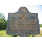 Donalsonville: Confederate Naval Yard Historic Marker, Saffold, Ga on Chattahoochee River, west of Donalsonville