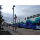 Puyallup: Puyallup Train Station and the Sounder Train