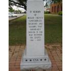 Colquitt: Confederate Monument, Miller County Courthouse, Colquit, Georgia
