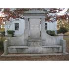 Buena Vista: Confederate Memorial, Marion County Courthouse, Buena Vista, Georgia