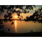 Crossville: Sunset on Lake Tansi