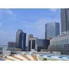 Charlotte: : Taken from the parking deck of Reid's grocery- the roof of Imagin-On, the new children's library Uptown