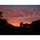 Clarksburg: Sunset Over Clarksburg (for Nana)